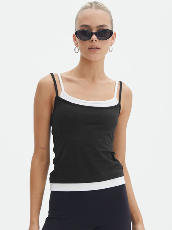 Dual-Strap Athletic Top - Workout Cami Cami Tops | Chuzko.com