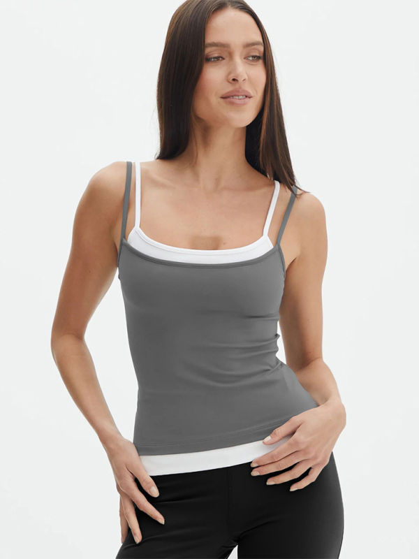 Dual-Strap Athletic Top - Workout Cami Cami Tops | Chuzko.com