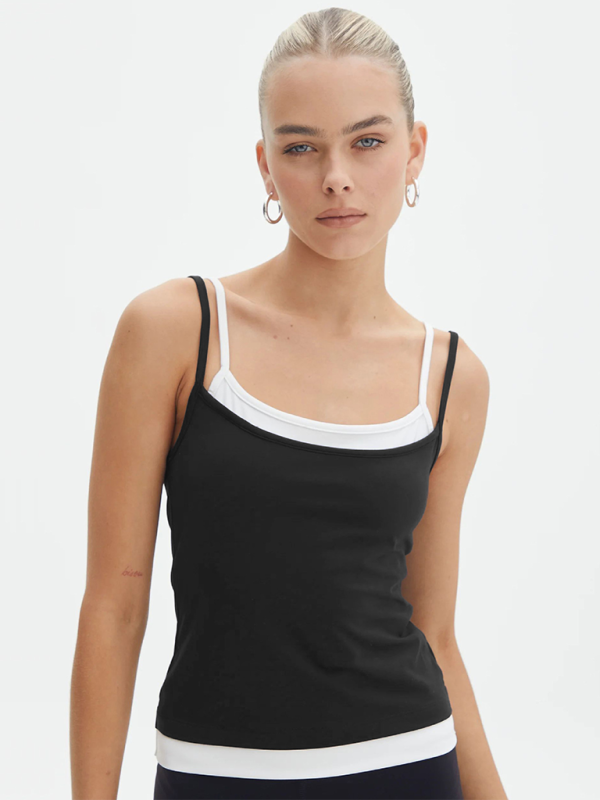 Dual-Strap Athletic Top - Workout Cami Cami Tops | Chuzko.com