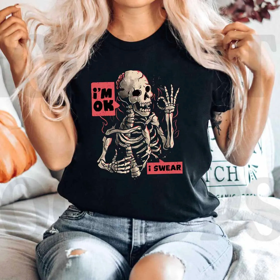 Spooky Dark Humor Halloween Tees Collection Halloween Tees | Chuzko.com