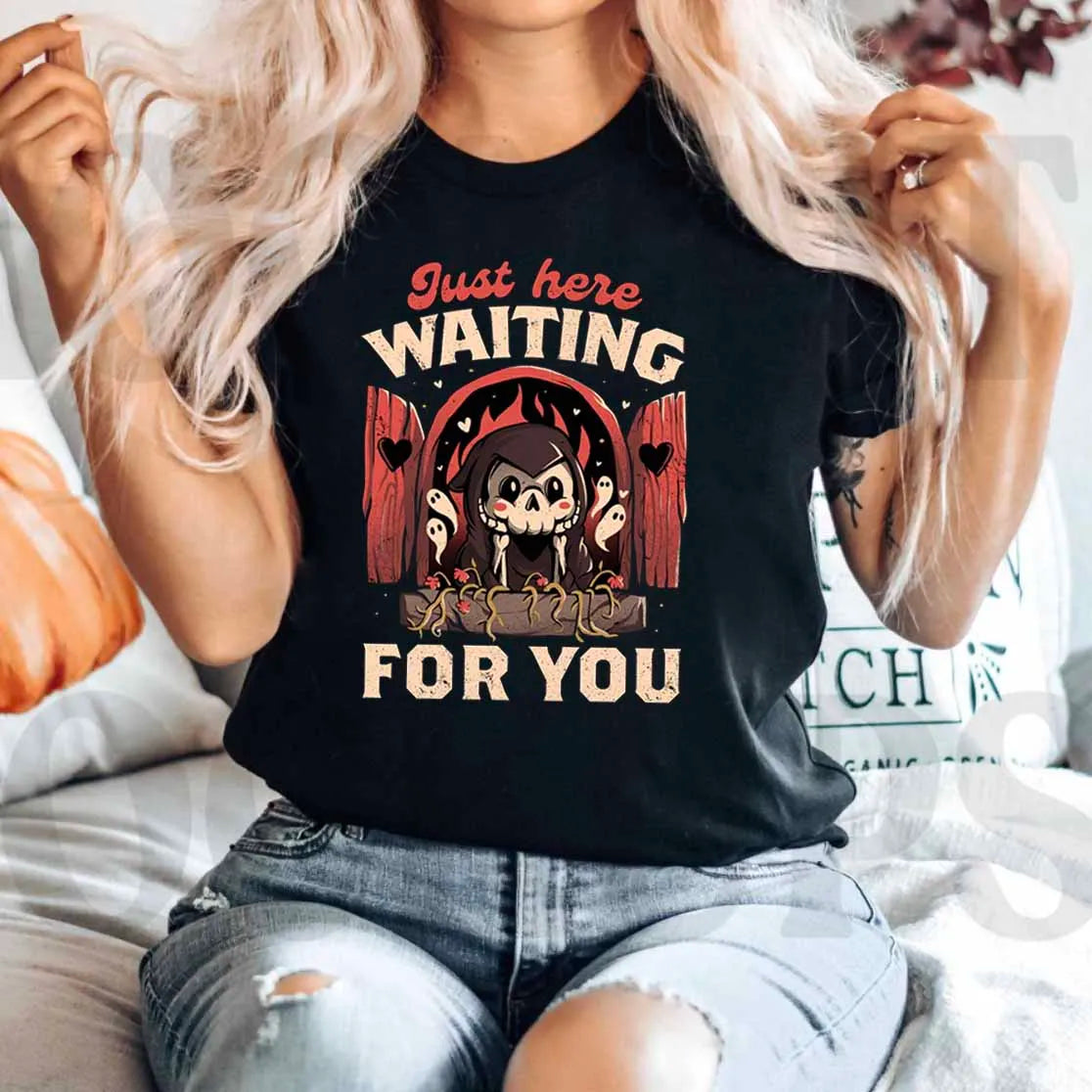 Spooky Dark Humor Halloween Tees Collection Halloween Tees | Chuzko.com