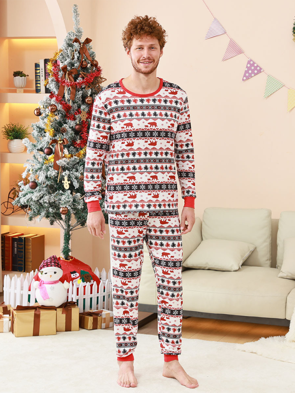 Christmas Family Bear Pajamas Set Pajamas Family Set | Chuzko.com