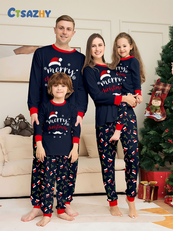 Merry Christmas Pajamas Family Set Pajamas Family Set | Chuzko.com