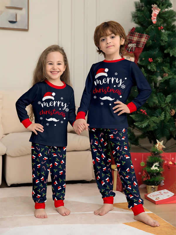 Merry Christmas Pajamas Kids Set	