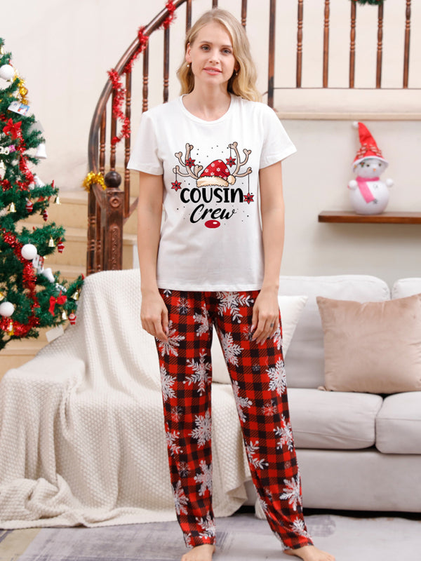 Rudolph's Reindeer Christmas Pajamas Family Set Family Pajamas | Chuzko.com