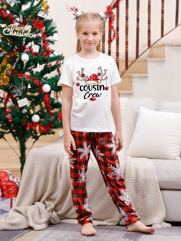 Rudolph's Reindeer Christmas Pajamas Family Set Family Pajamas | Chuzko.com