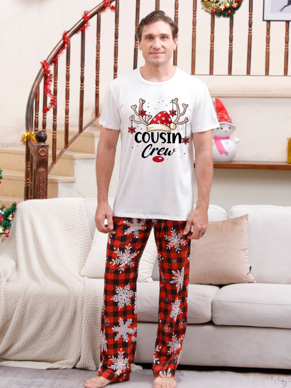 Rudolph's Reindeer Christmas Pajamas Family Set Family Pajamas | Chuzko.com