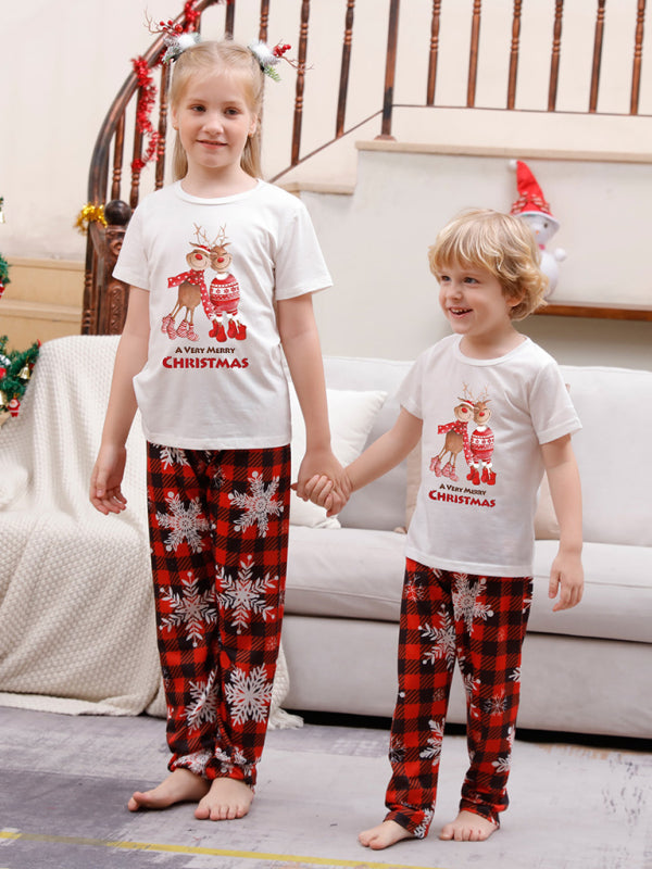 Rudolph's Reindeer Christmas Pajamas Family Set Family Pajamas | Chuzko.com