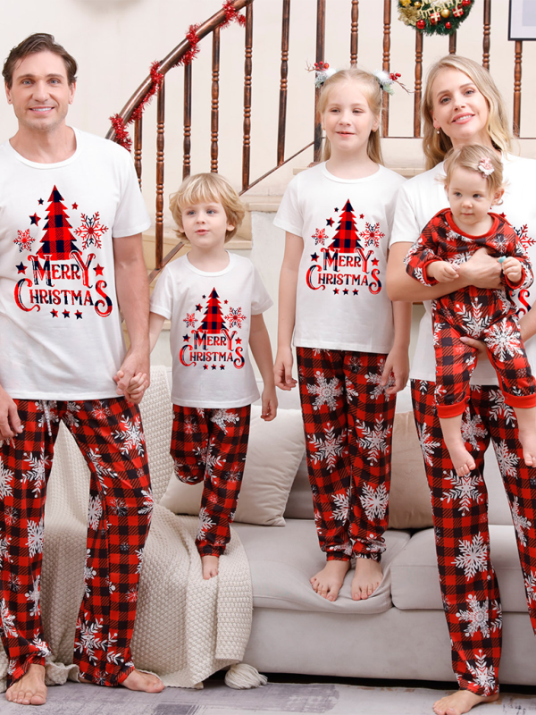 Rudolph's Reindeer Christmas Pajamas Family Set Family Pajamas | Chuzko.com