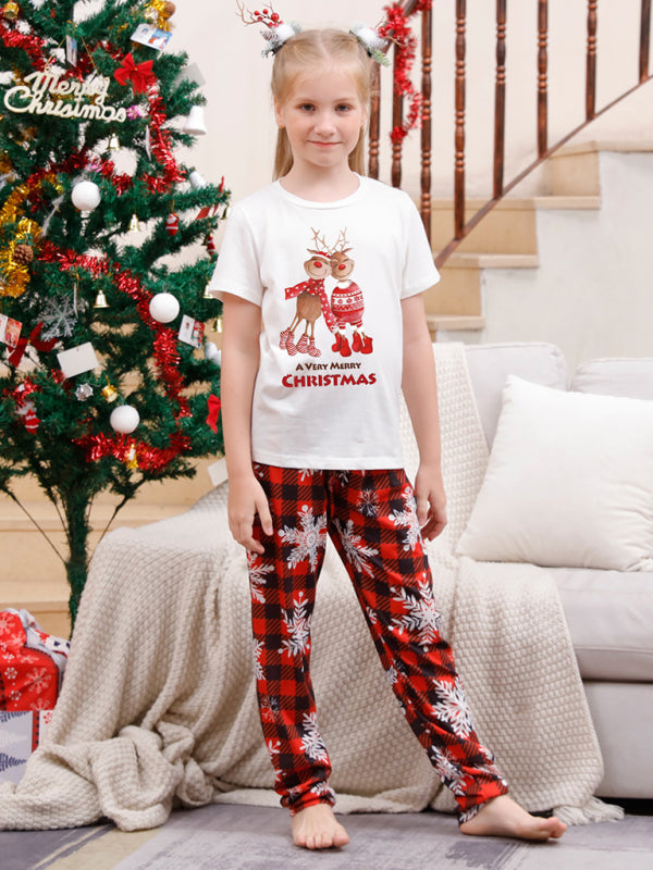 Rudolph's Reindeer Christmas Pajamas Family Set Family Pajamas | Chuzko.com