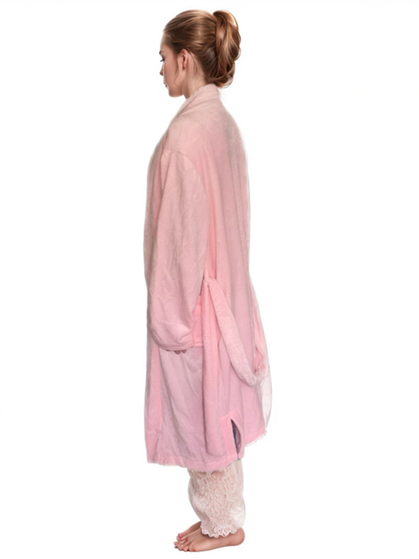 Women's Lightweight Bathrobe with Pockets Loungewear Robes | Chuzko.com