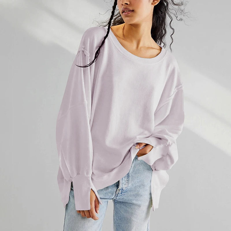 100% Cotton Oversized Sweatshirts Sweatshirts | Chuzko.com