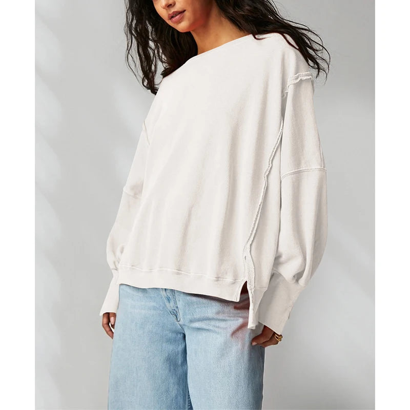 100% Cotton Oversized Sweatshirts Sweatshirts | Chuzko.com