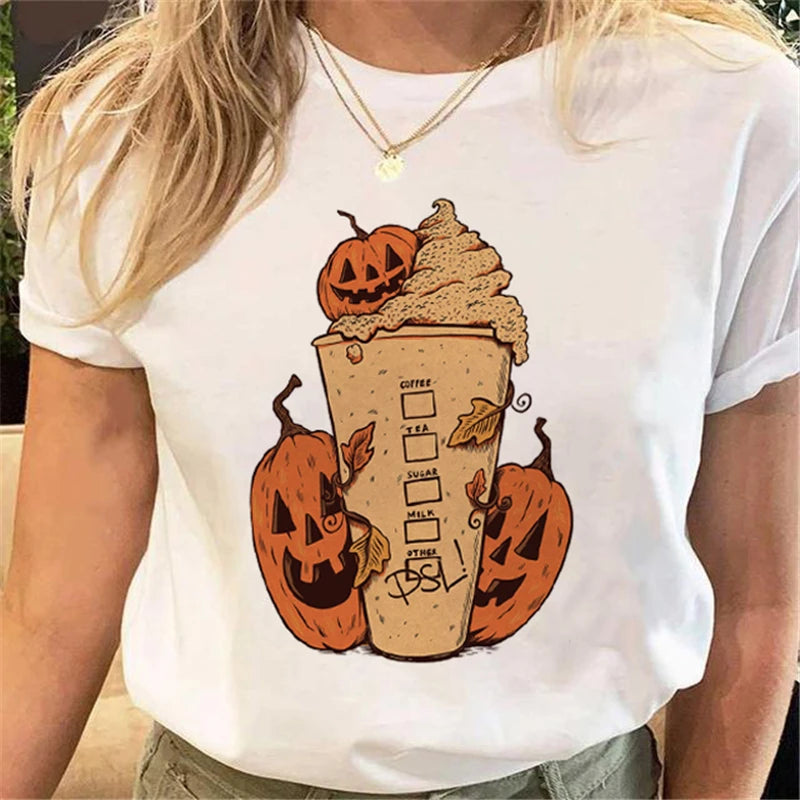 Women's Halloween Graphic Tee Collection T-Shirts | Chuzko.com