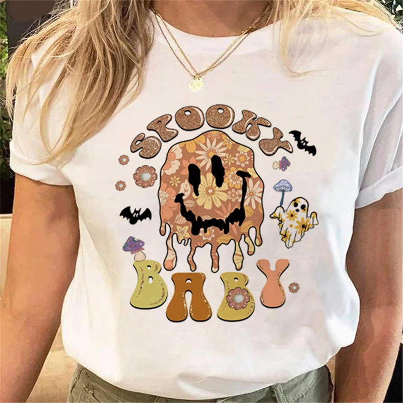 Women's Halloween Graphic Tee Collection T-Shirts | Chuzko.com