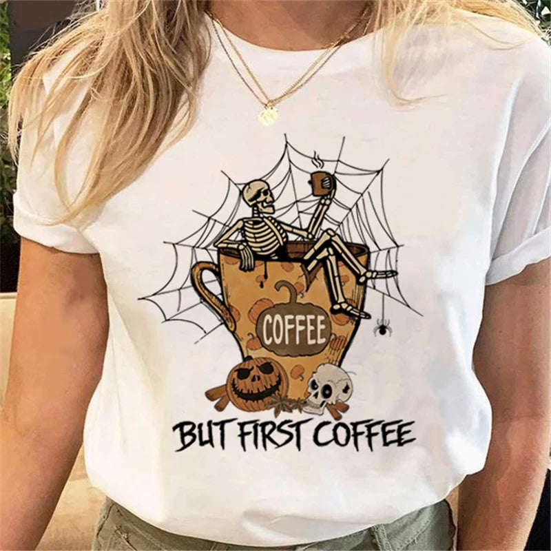 Women's Halloween Graphic Tee Collection T-Shirts | Chuzko.com