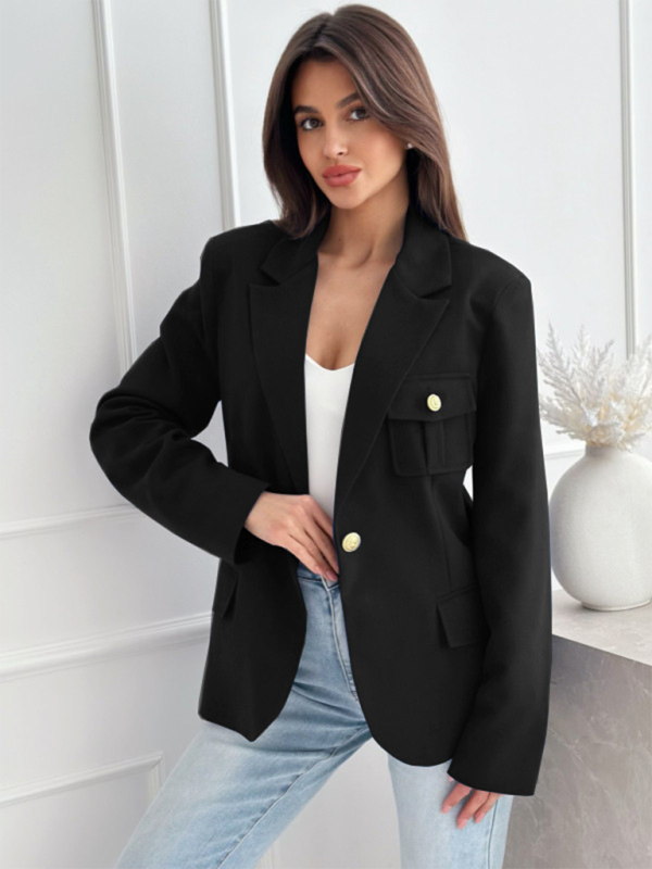 Elegant Tailored Business Blazer Coats | Chuzko.com