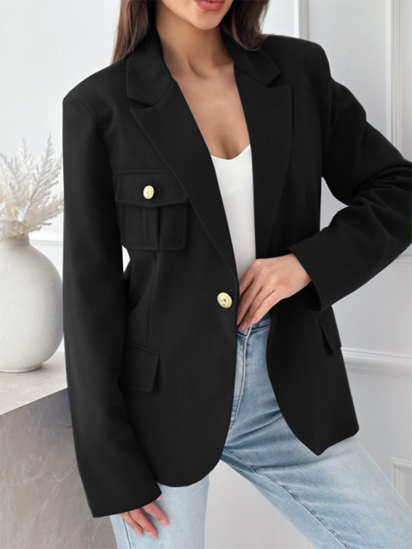 Elegant Tailored Business Blazer Coats | Chuzko.com