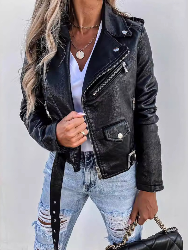 Urban Rider Leather Look Jacket	