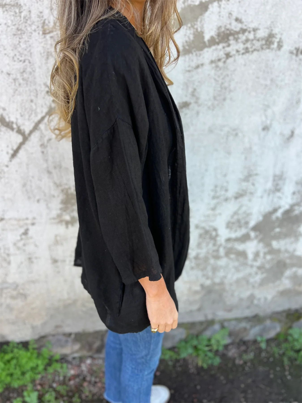 Lightweight Shacket Open-Front Summer Cover-Up Shirt Shackets | Chuzko.com