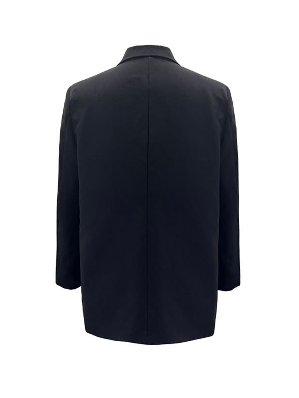 Structured Double-Breasted Blazer for Professional Look Blazers | Chuzko.com