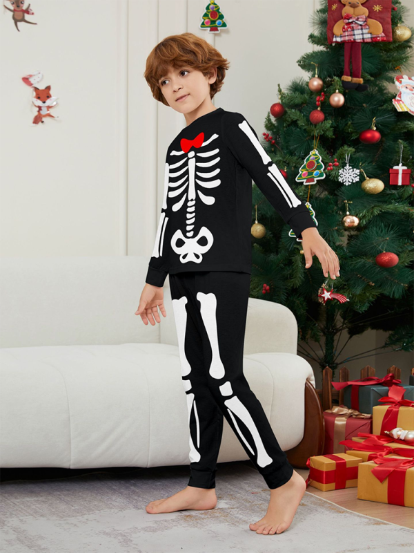 Spooky Family Matching Skeleton Pajamas for Halloween undefined | Chuzko.com