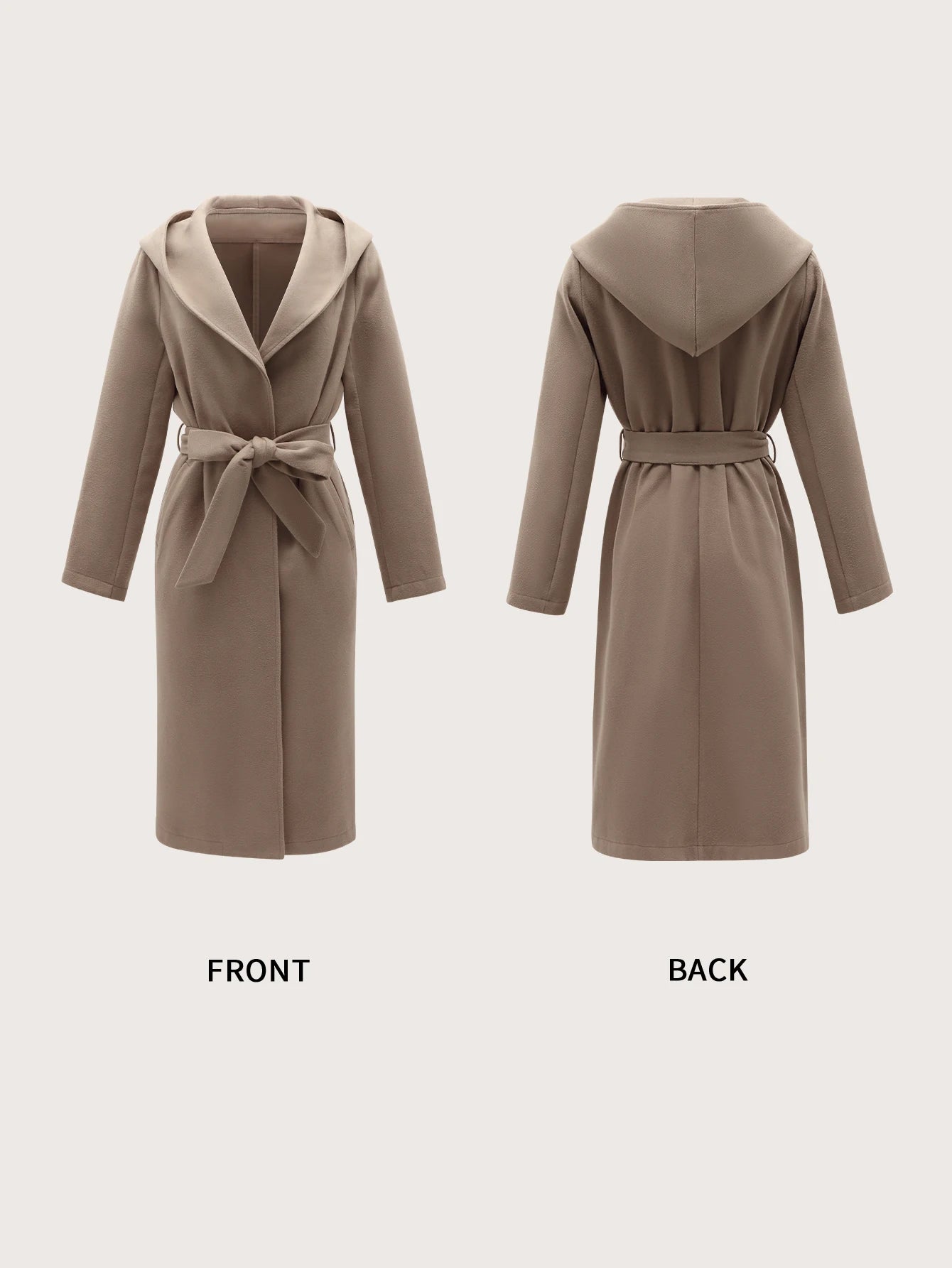 Luxurious Casual Winter Wool Coat Women Coats and Jackets | Chuzko.com