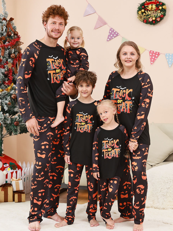 Matching Halloween Pajamas for the Whole Family	