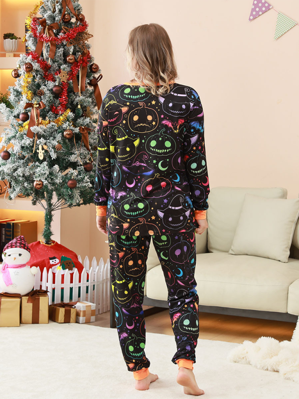 Pumpkin & Ghost Halloween Family Pajamas Halloween Pajamas | Chuzko.com