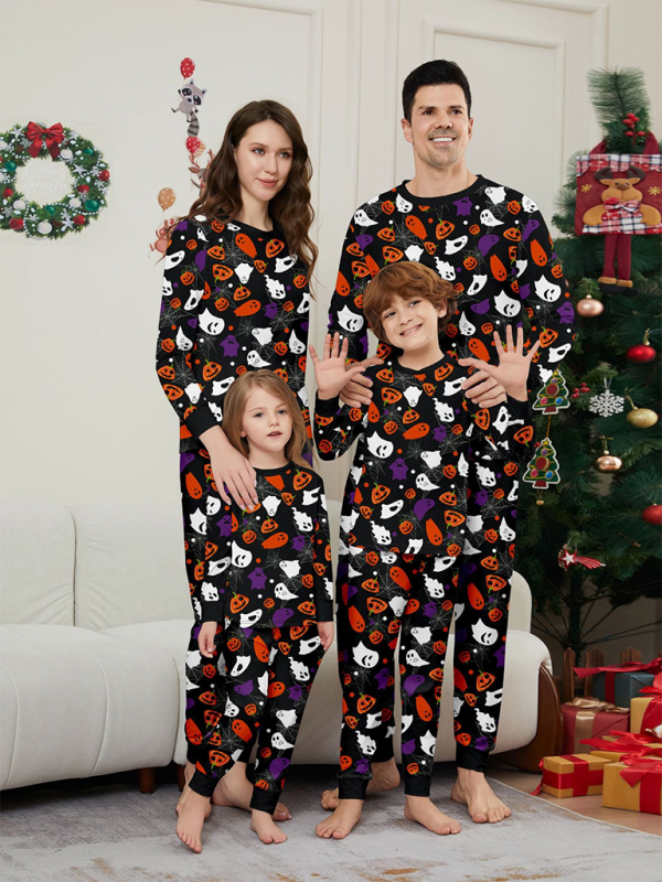 Spooky Ghosts Family Halloween Pajamas	