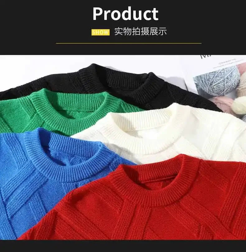 Casual Knit Pullover for Men with Style Men Sweaters | Chuzko.com