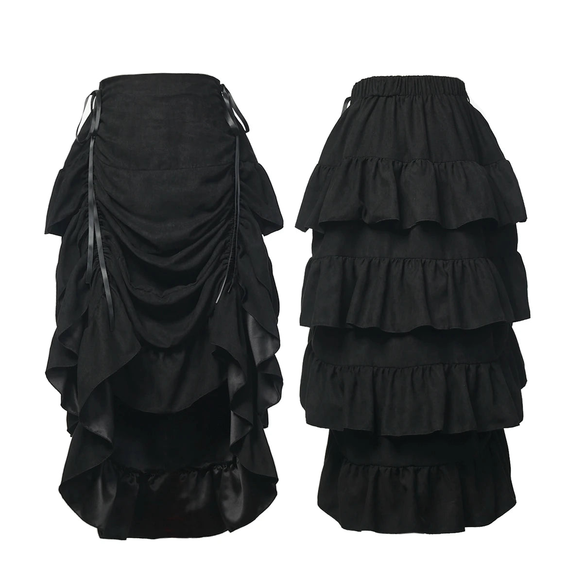 Renaissance Fair Ready: High-Low Pirate Skirt for Timeless | Chuzko.com