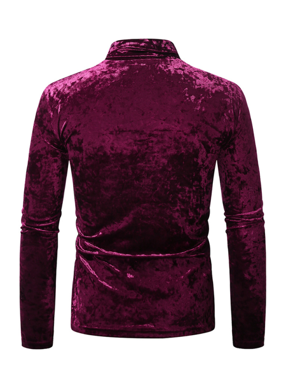 Lux Velour Top for Men T-Shirts | Chuzko.com