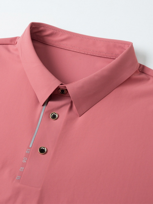 Business Casual Polo Men's short-sleeved Polo Shirts | Chuzko.com