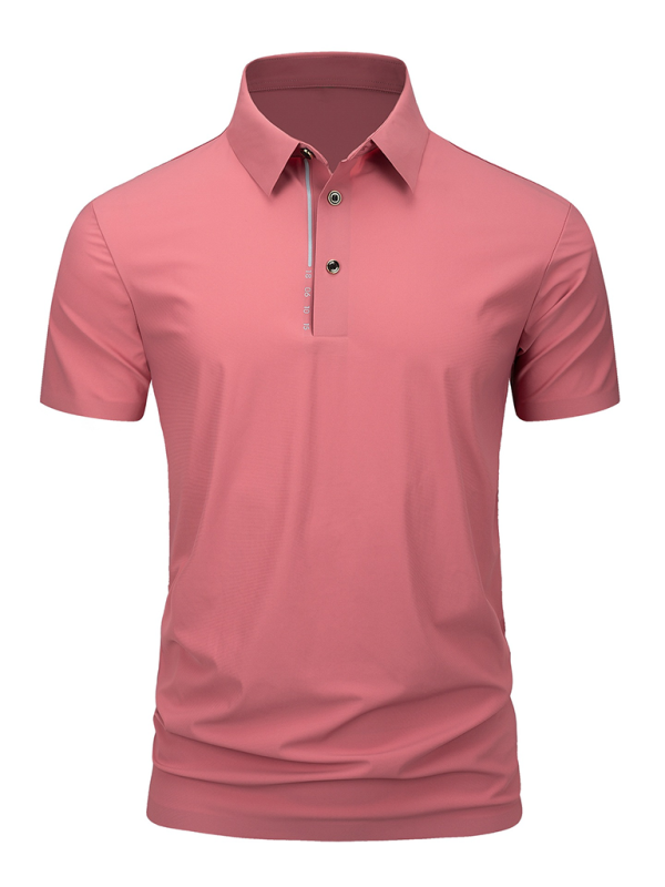 Business Casual Polo Men's short-sleeved Polo Shirts | Chuzko.com