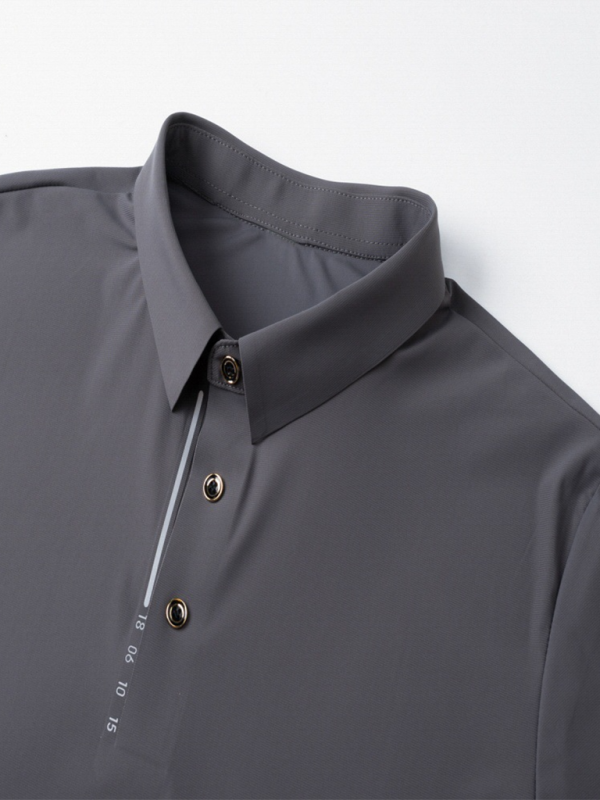 Business Casual Polo Men's short-sleeved Polo Shirts | Chuzko.com