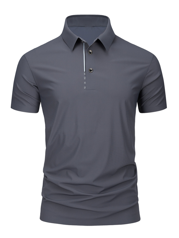 Business Casual Polo Men's short-sleeved Polo Shirts | Chuzko.com