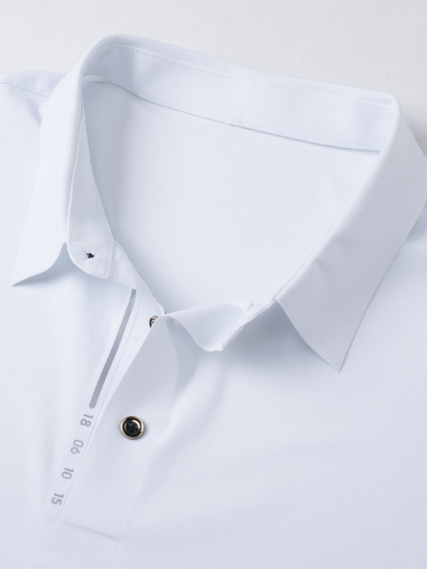 Business Casual Polo Men's short-sleeved Polo Shirts | Chuzko.com