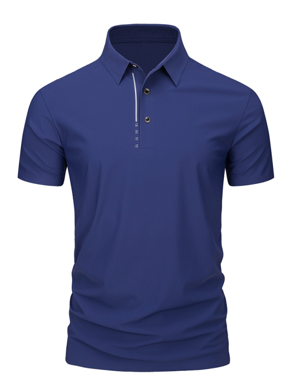 Business Casual Polo Men's short-sleeved Polo Shirts | Chuzko.com