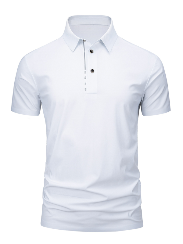 Business Casual Polo Men's short-sleeved Polo Shirts | Chuzko.com