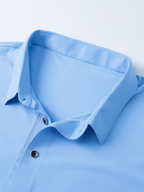 Business Casual Polo Men's short-sleeved Polo Shirts | Chuzko.com