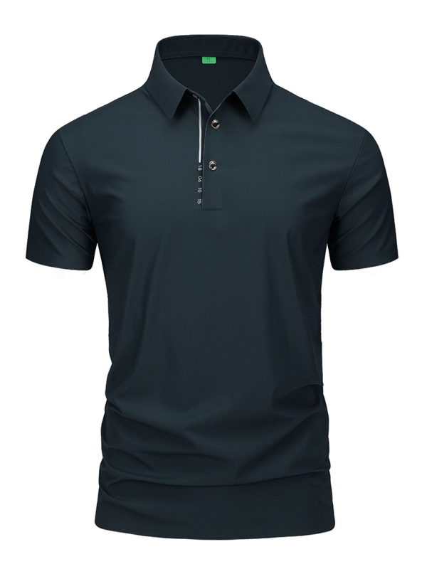 Business Casual Polo Men's short-sleeved Polo Shirts | Chuzko.com