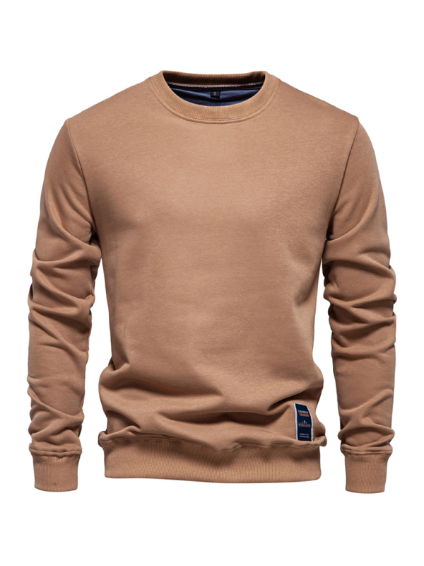 Essential Men's Crew Neck Sweatshirt Spring & Fall Sweatshirts | Chuzko.com