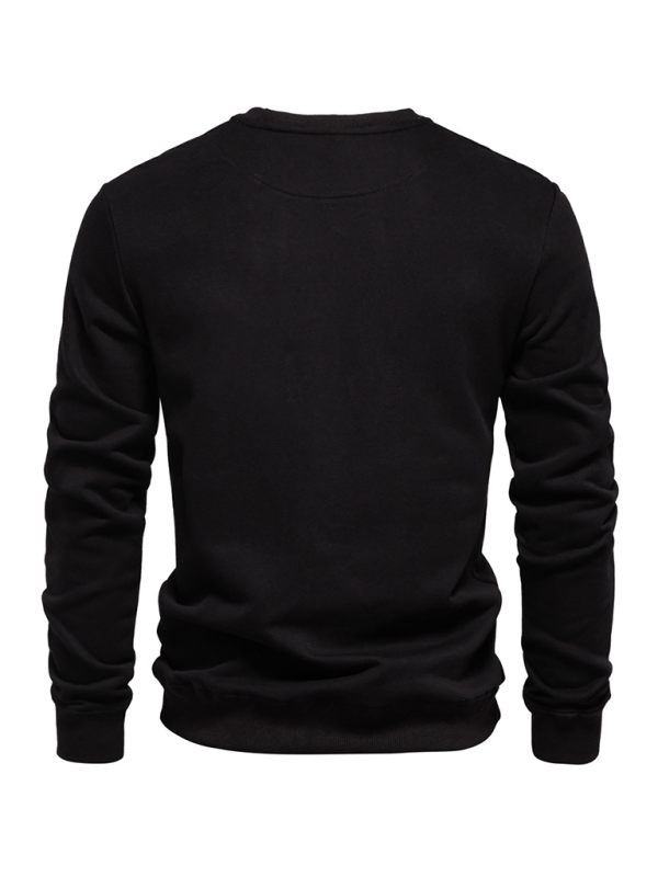 Essential Men's Crew Neck Sweatshirt Spring & Fall Sweatshirts | Chuzko.com