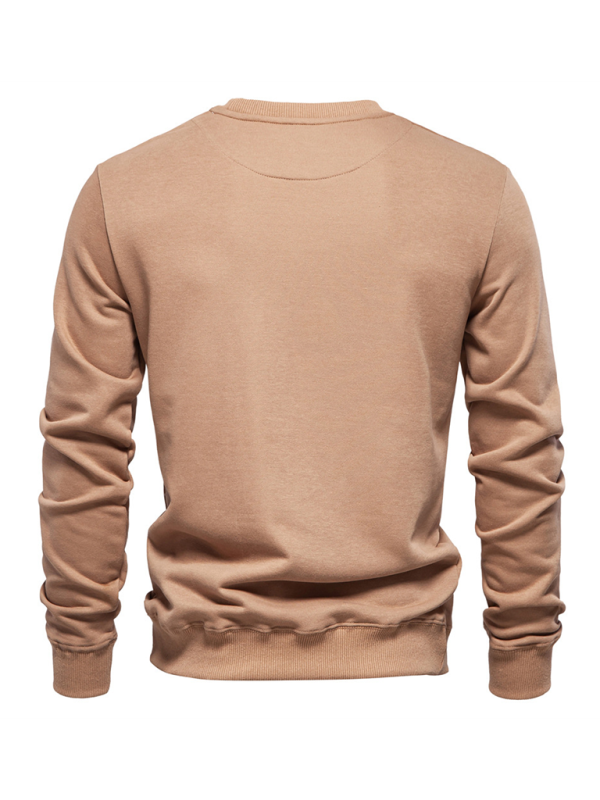 Essential Men's Crew Neck Sweatshirt Spring & Fall	