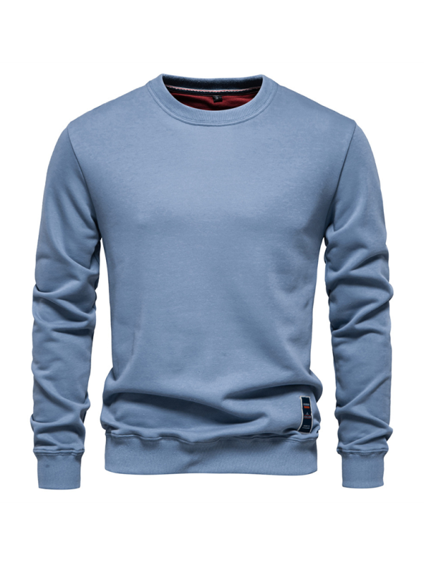 Essential Men's Crew Neck Sweatshirt Spring & Fall Sweatshirts | Chuzko.com