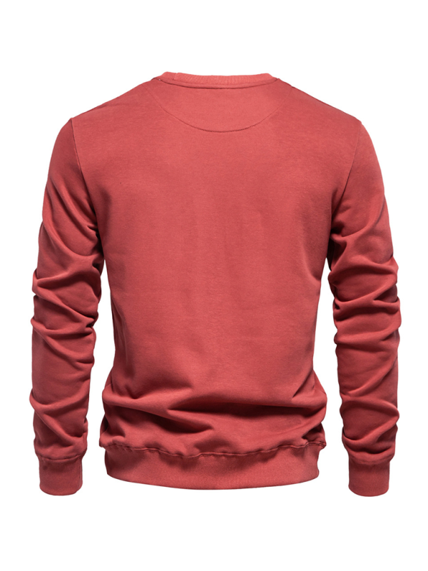 Essential Men's Crew Neck Sweatshirt Spring & Fall Sweatshirts | Chuzko.com