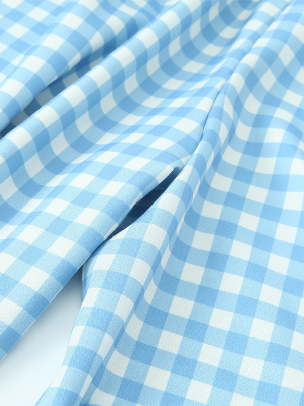 Lounge Gingham Pants for Relaxing Days Pants | Chuzko.com