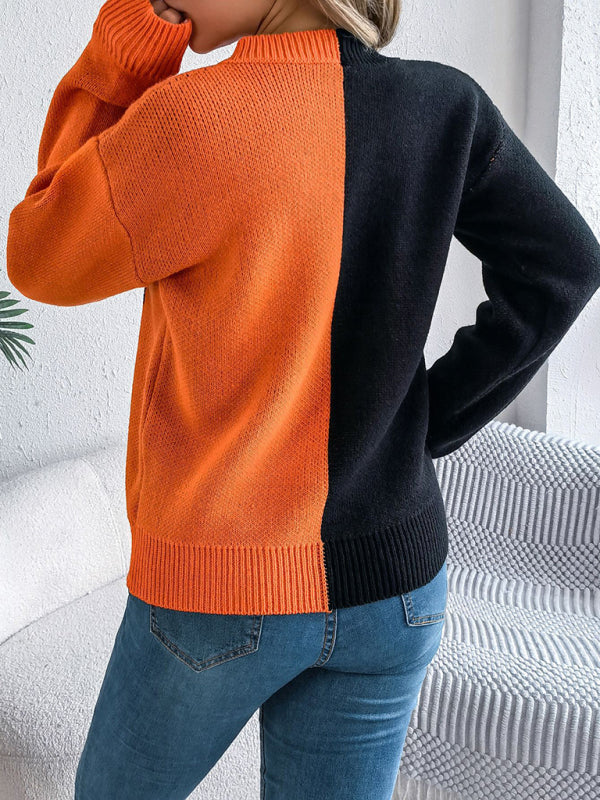 Pumpkin Spice Fair Isle Sweater Jumper for Halloween Sweaters | Chuzko.com