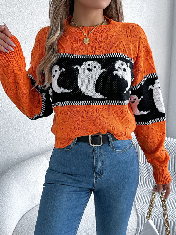 Ghostly Fun Sweater Jumper for Halloween Sweaters | Chuzko.com